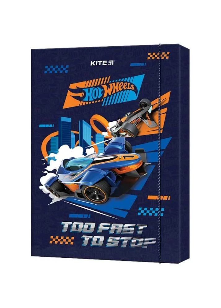 Папка для работы A4 HW23-213 Hot Wheels(5)(20) Kite (322498939)