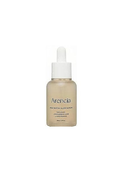 Живильна сироватка для обличчя Rice Mucin Glow Serum 30ml (1513566-40444797) Arencia (368605918)
