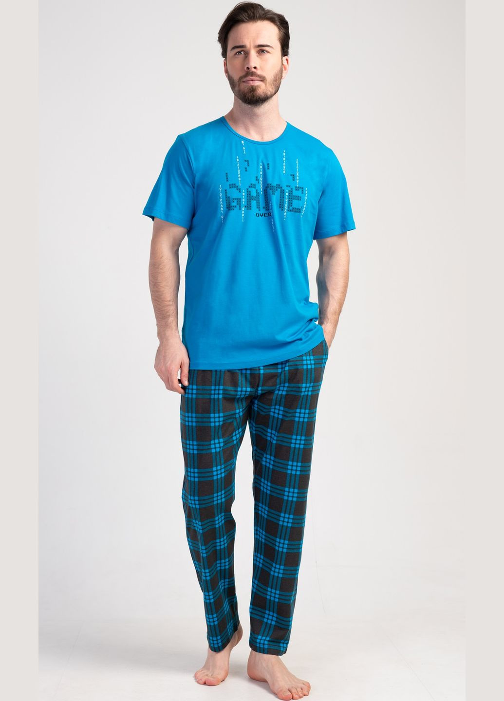 Пижама мужская (футболка, штаны) Vienetta (290012294)