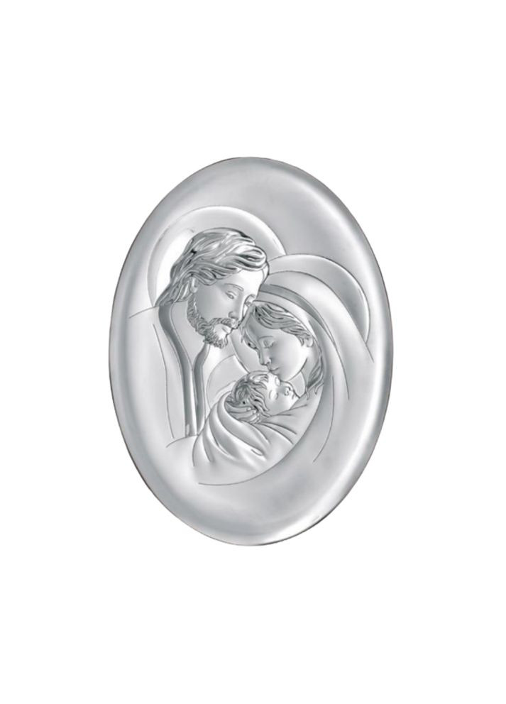 Серебряная икона Святая Семья (13 x 18 см) CO6378 3X Valenti (345733857)