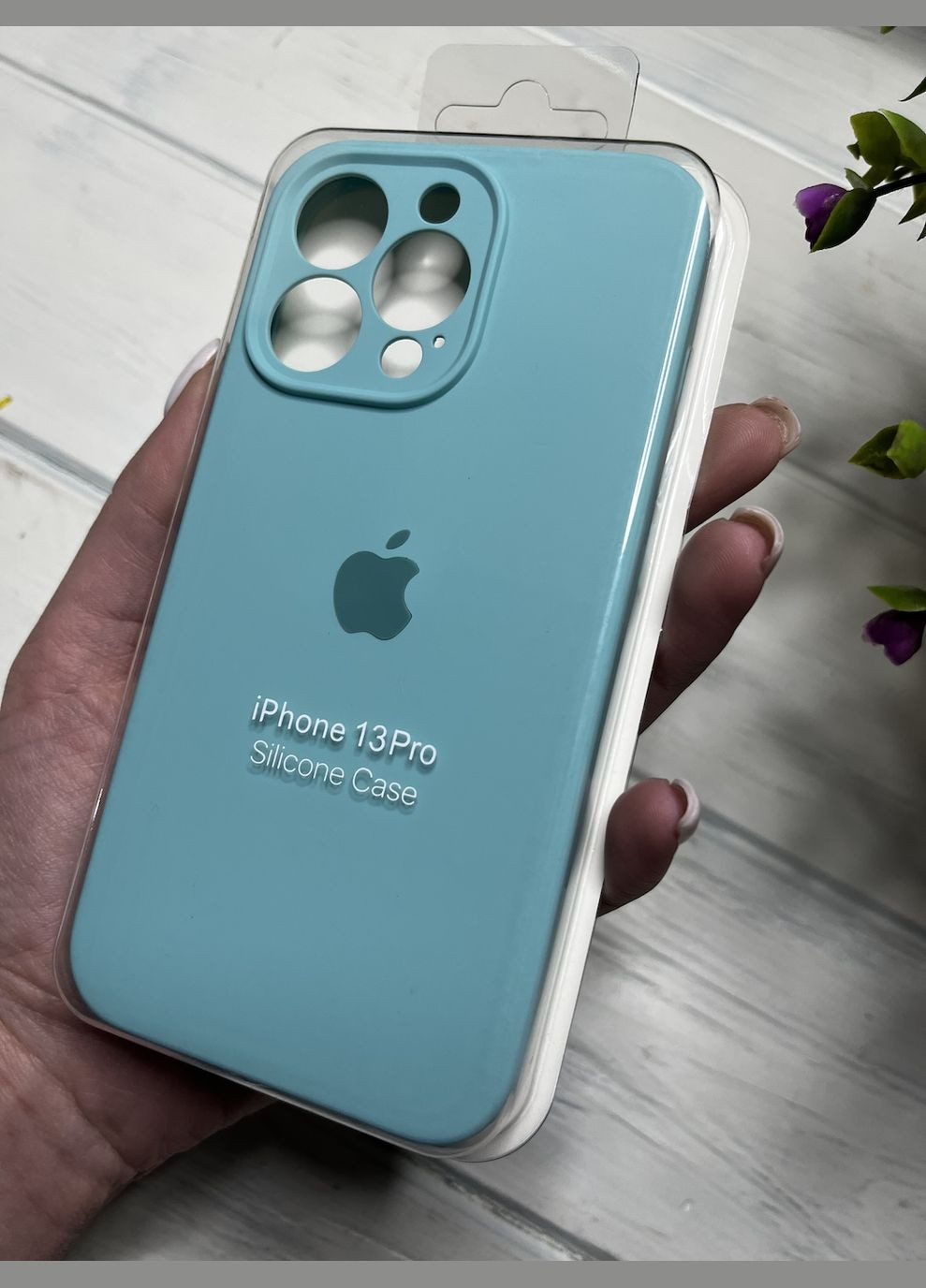 Чехол на iPhone 13 Pro квадратные борта чехол на айфон silicone case full camera на apple айфон Brand iphone13pro (293965142)