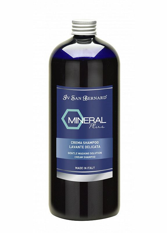 Крем-шампунь для борьбы с воспалениями и аллергиями животных Mineral Plus Cream 1 л (8022767041135) Iv San Bernard (314934347)