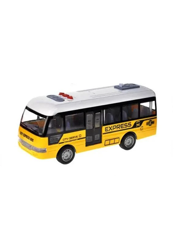 Оригінал! Дитячий інерційний автобус YM-9907F(Yellow) 19х6,5х8 см YG Toys (398847542)