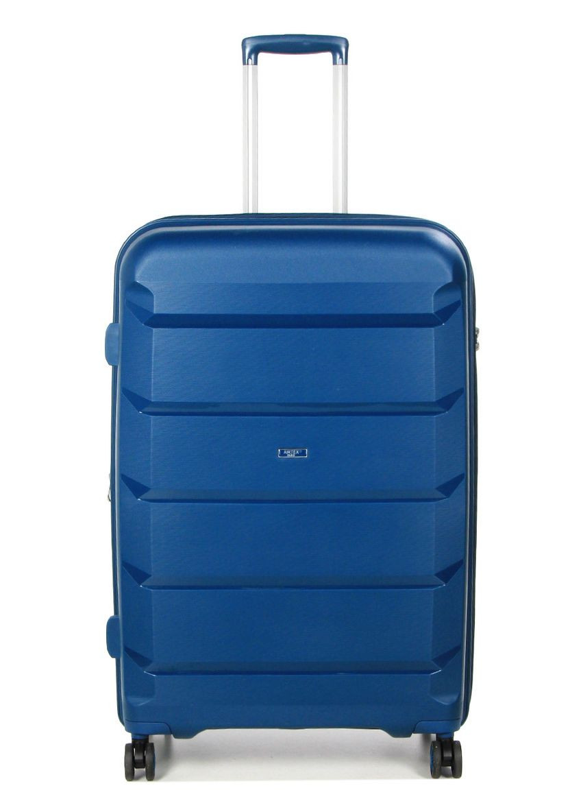 Валіза велика L поліпропілен синя 79х52х30(+5)см/119л/5кг AIRTEX (324801717)