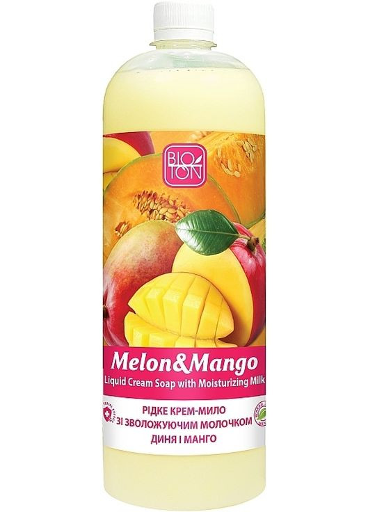 Рідке крем-мило "Диня і Манго" Active Fruits "Melon & Mango" Soap 450ml (409087-31156437) BIOTON COSMETICS (368645785)