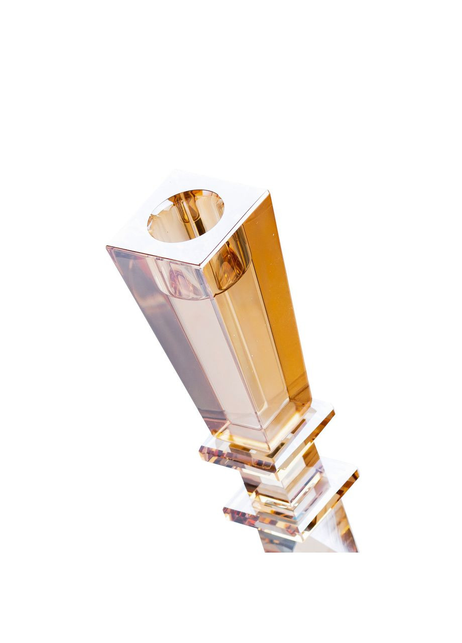 Подсвечник стеклянный 22 (см) геометрический TS Kitchen (328961709)