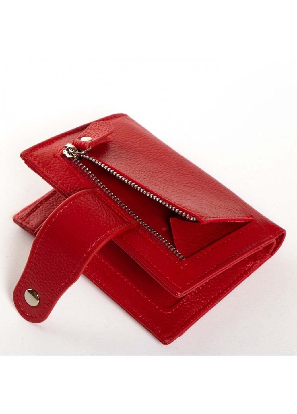 Шкіряний жіночий гаманець Classik WN-23-15 red Dr. Bond (282557178)
