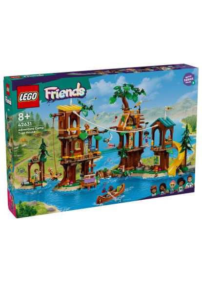 Конструктор Friends Домик на дереве в приключенческом лагере (42631) Lego Friends Будиночок на дереві у пригодницькому табор (366696237)