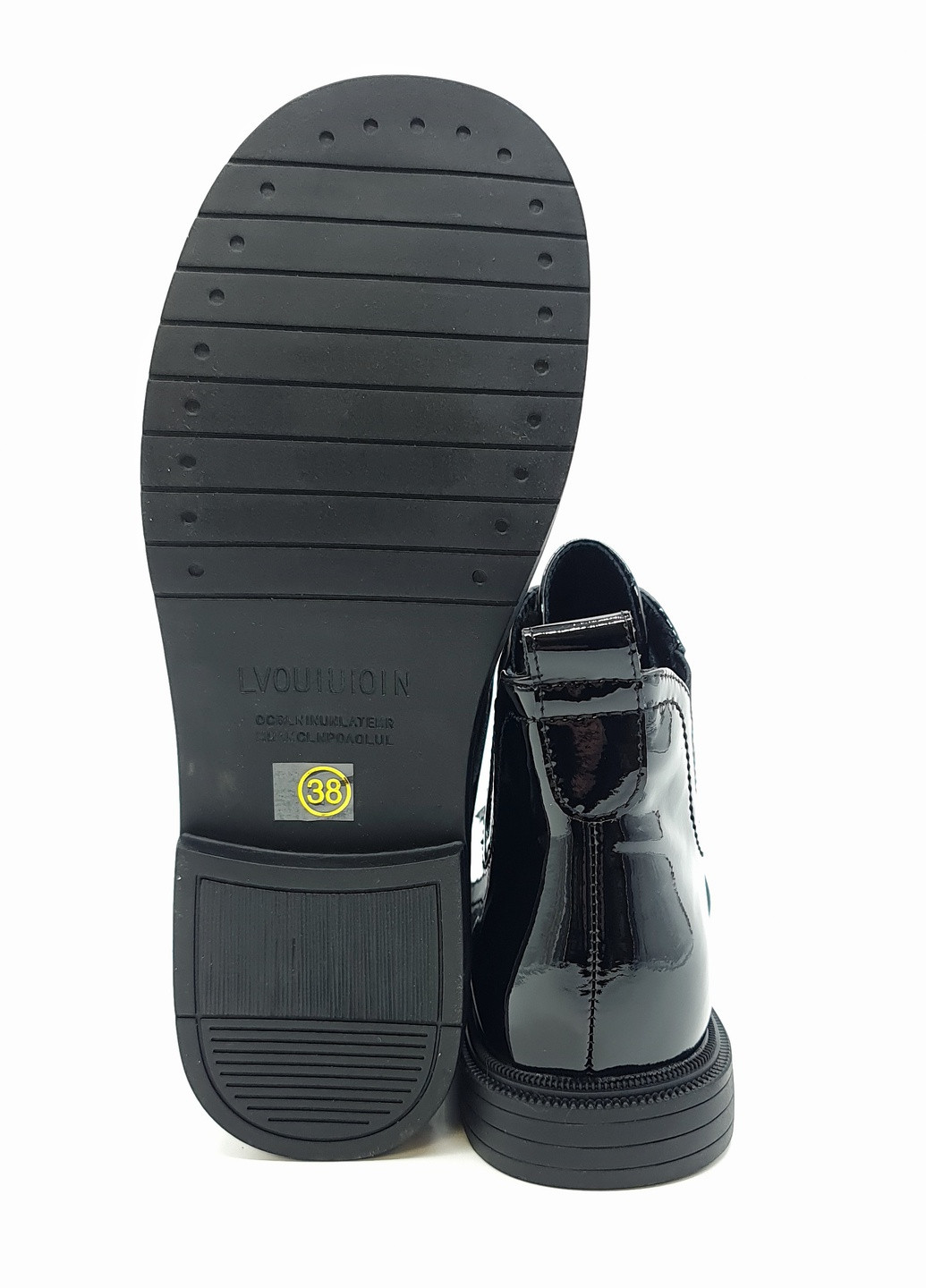 Жіночі черевики чорні лакована шкіра YA-18-10 23 см (р) Yalasou (260010357)
