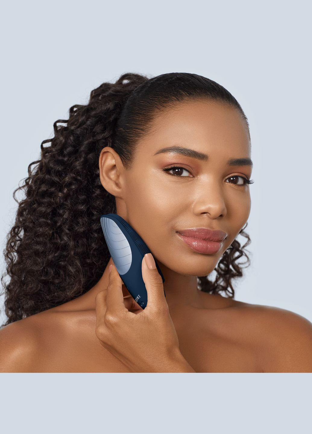 Електронна звукова термо щітка для обличчя Sonic Thermo Facial Brush 6в1 midnight GESKE (341526067)