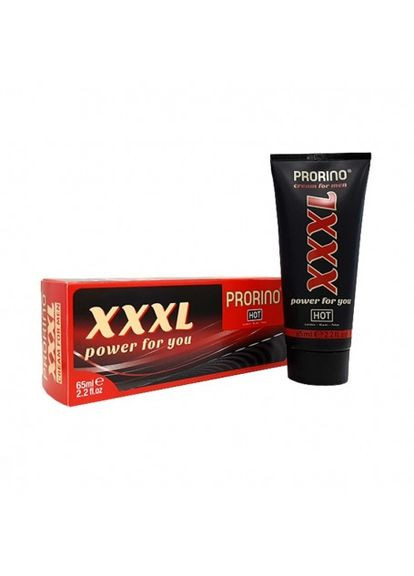 Крем увеличивающий объем (сильное действие) PRORINO XXXL Cream for men 65 m Hot (297396828)