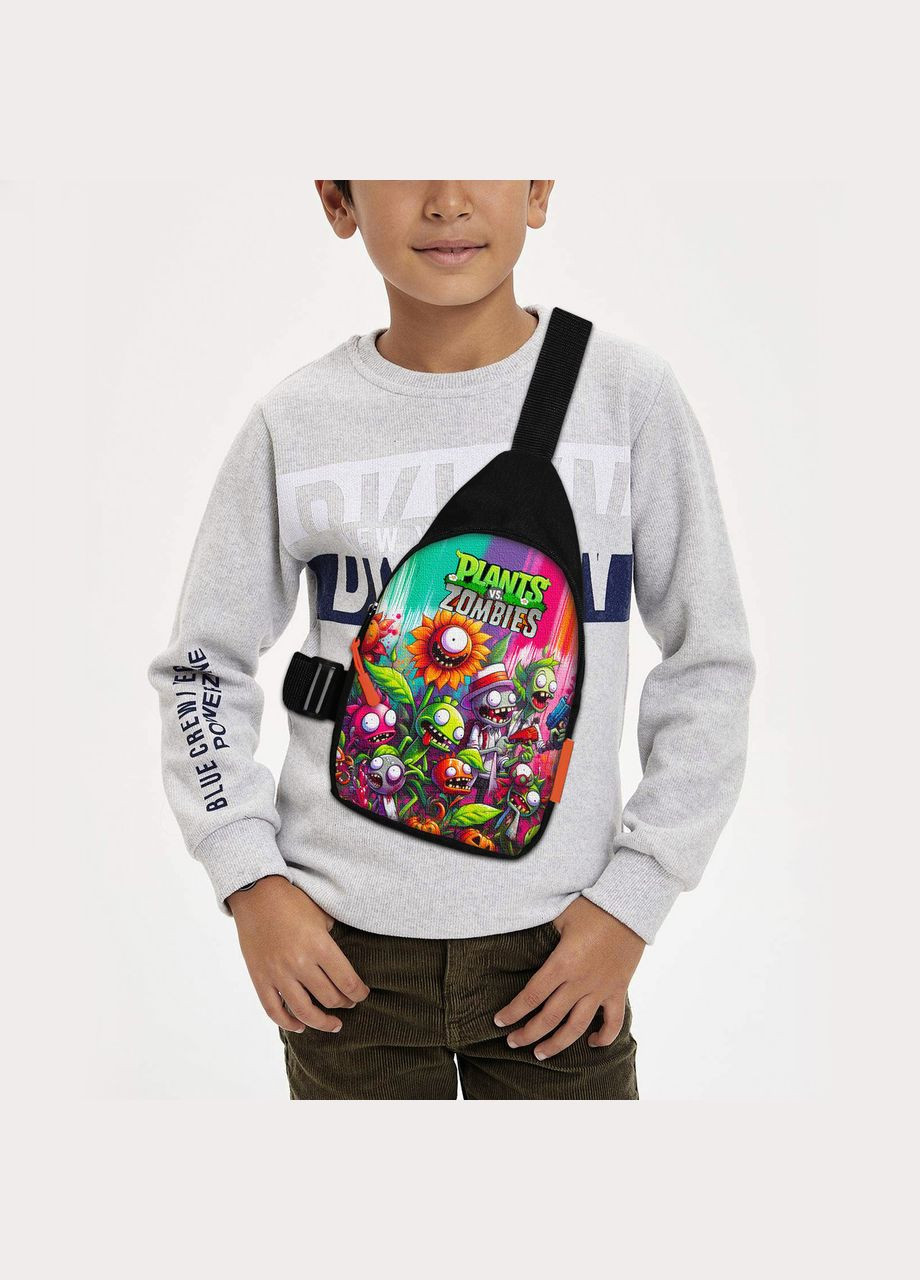 Сумка через плечо детская Растения против зомби 29х17 см сумка слинг для мальчика (2467) No Brand (336767710)