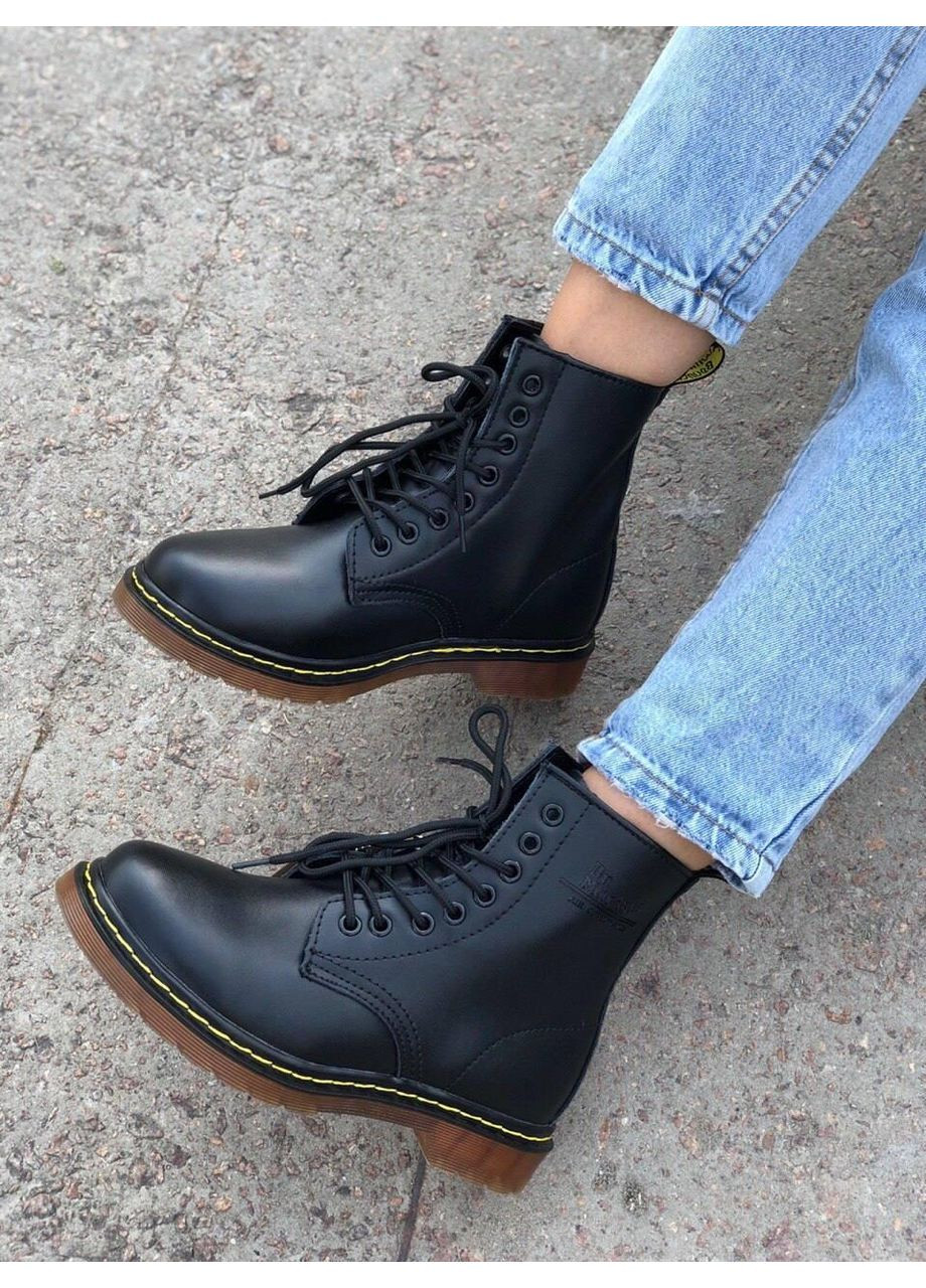 Черевики чоловічі Dr.Martens 1460 Black 11822006 Доктор Мартинс (Хутро) No Brand (366072217)