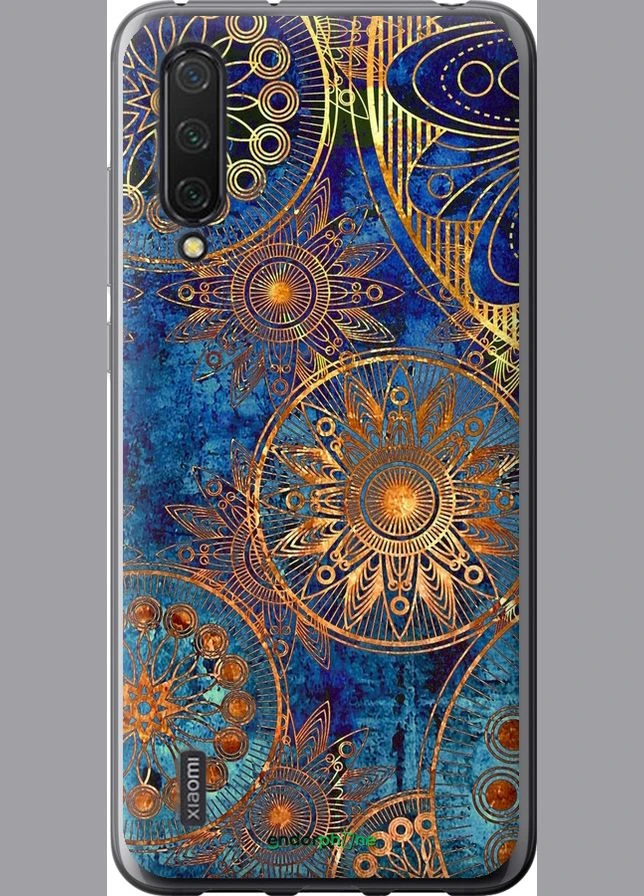 Чехол на Xiaomi Mi 9 Lite Золотой узор "678u-1834-70447" Endorphone (331617373)