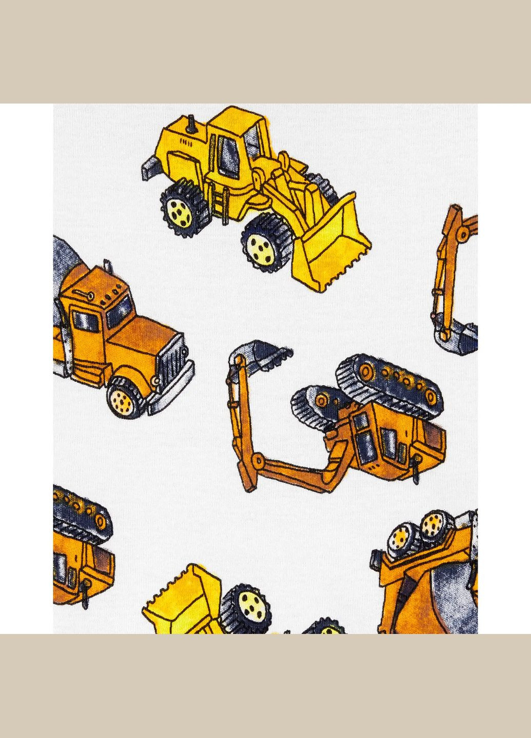 Комбинированная комплект пижамы для мальчика 69-72 см 2 шт (1n016510_) Carter's