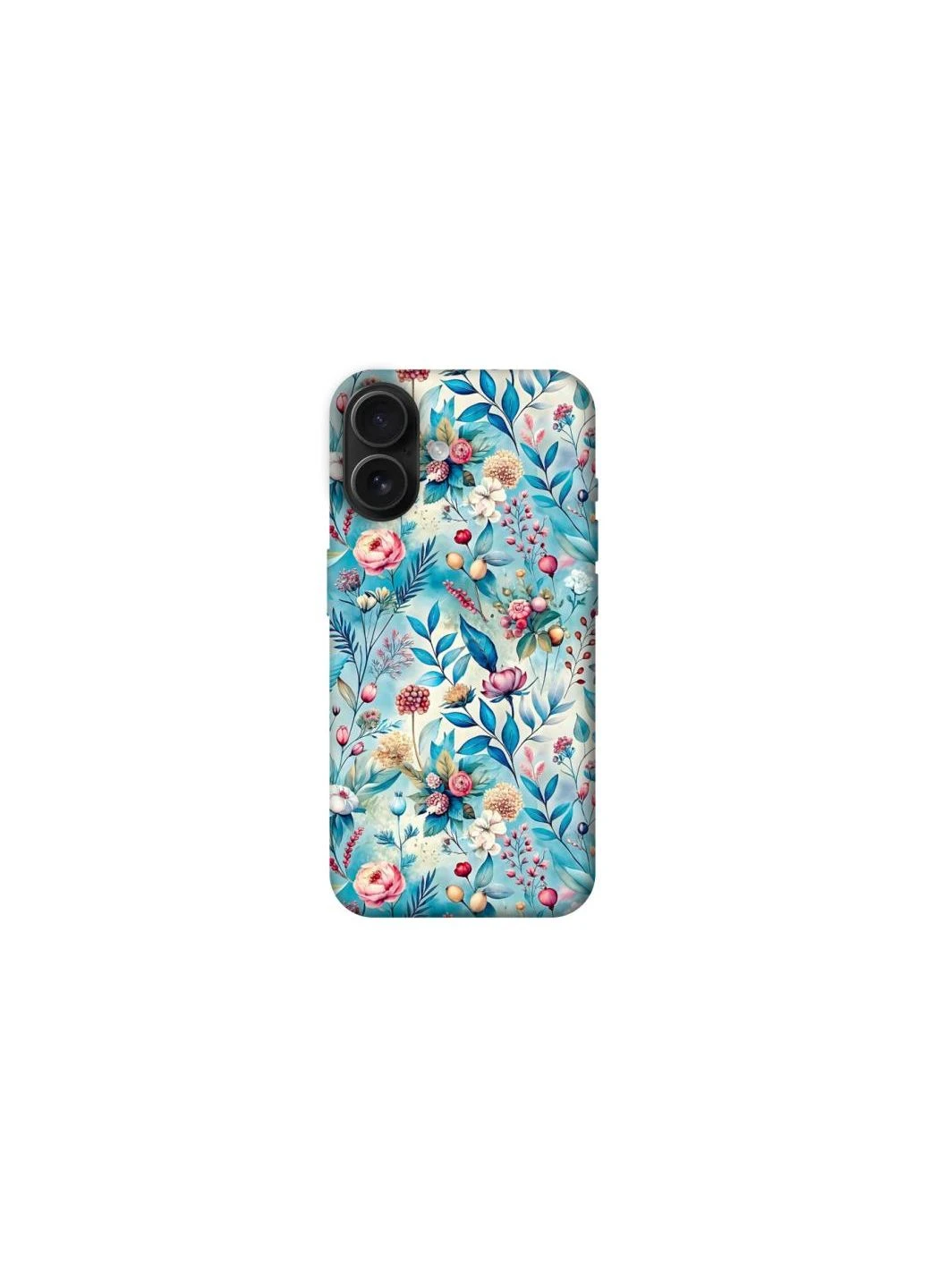Чохол на Apple iPhone 16 Floral design ver.5 Frontalka (361337002)