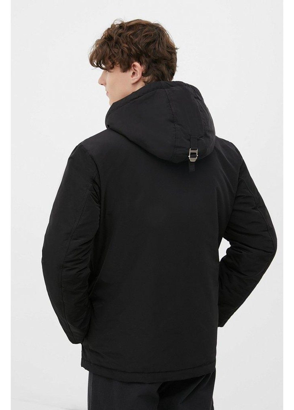 Черная демисезонная парка fbc21010-200 Finn Flare