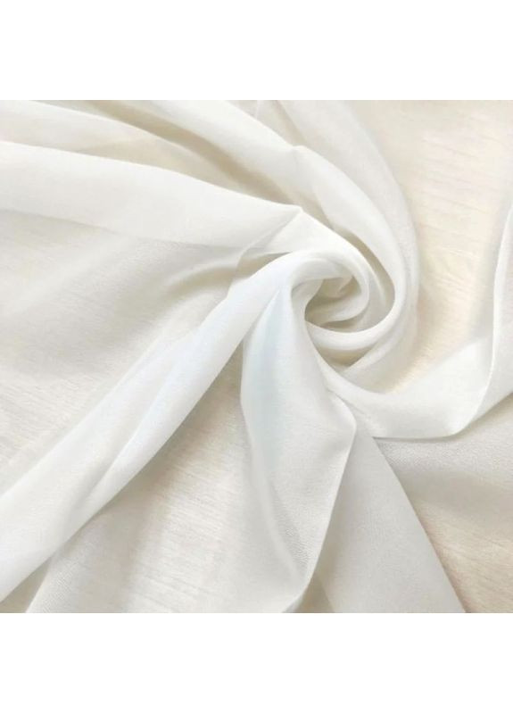 Тюль Pivdenne 400х270, 1 шт вуаль молочна (8839-400) No Brand (369717942)