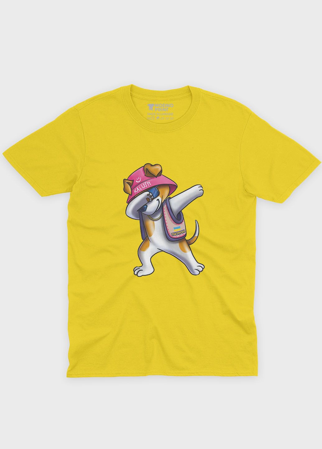 Жіноча футболка з патріотичним принтом Пес Патрон (TS001-3-SUN-005-1-083-F) Modno - (290118812)