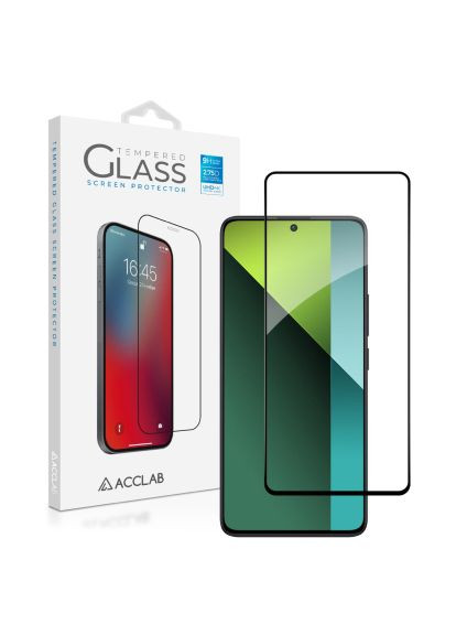 Скло захисне (1283126583773) ACCLAB Full Glue Xiaomi Redmi Note 13 5G Black (366657316)