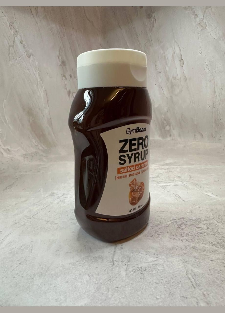 Сироп без цукру ZERO SYRUP Солона карамель GymBeam, 350 мл No Brand (323168999)