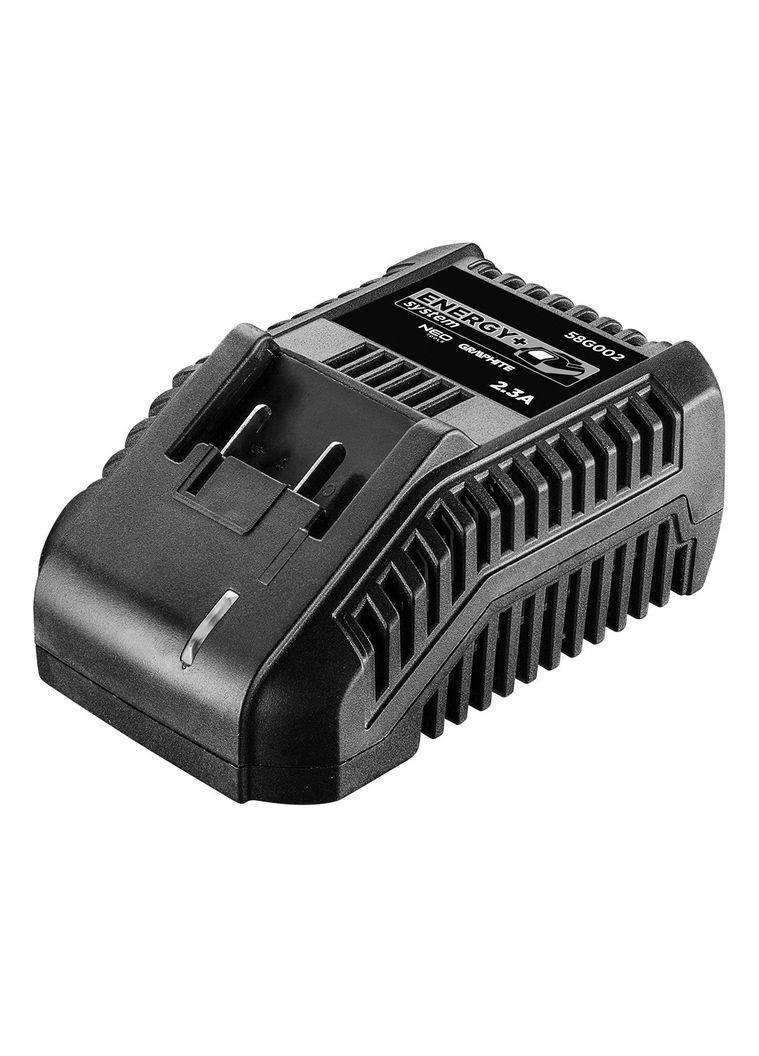 Зарядний пристрій для акумуляторів 58G002 Energy+ 18 В Li-Ion Graphite (361850984)