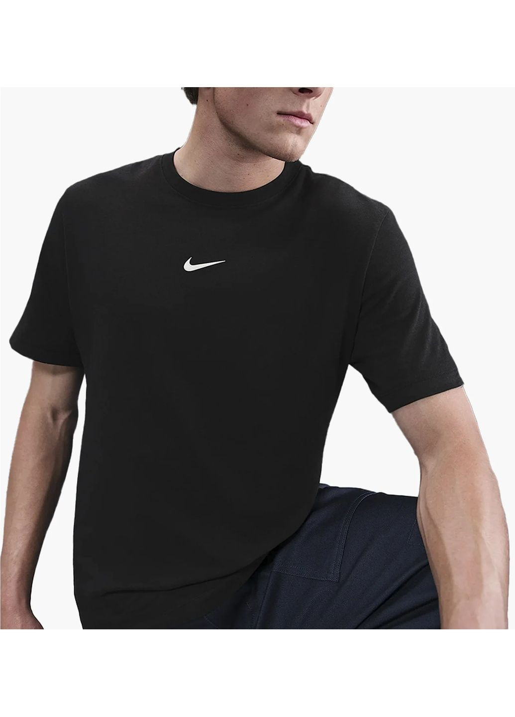 Черная футболка мужская sportswear t-shirt black Nike