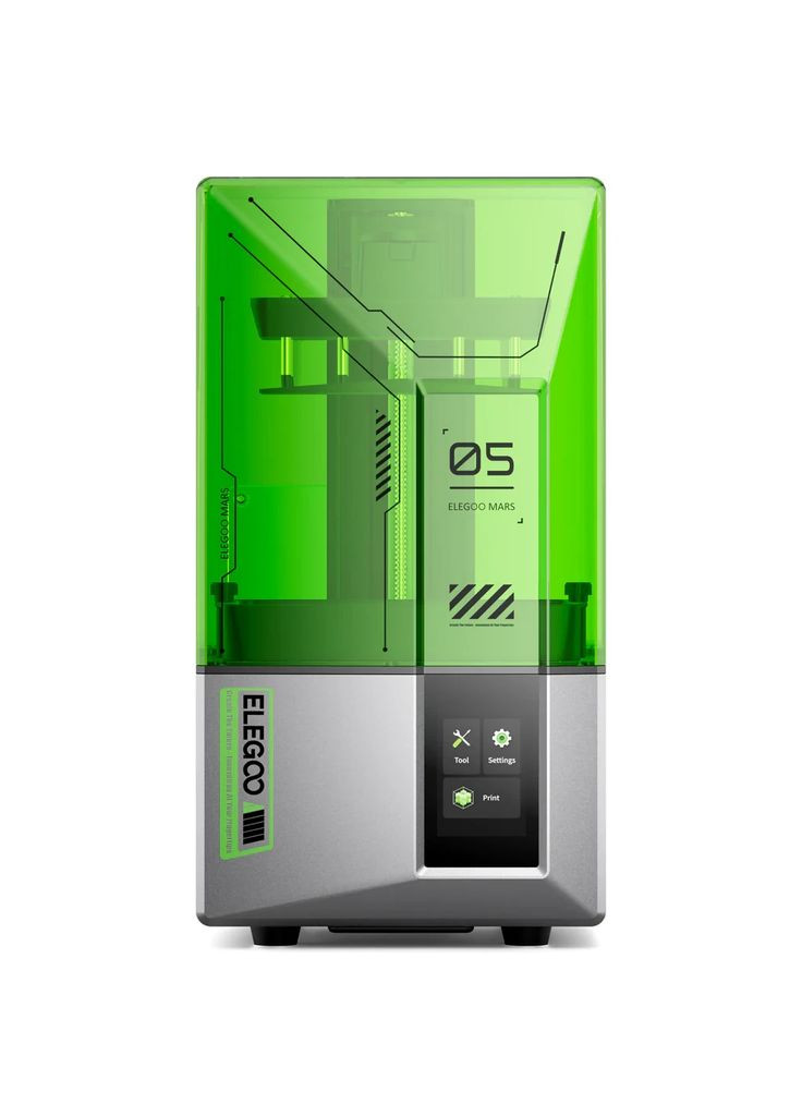 3D-принтер Mars 5/модель 2024р/Європа/ новий/4K 6,6-дюймовий 4K Mono LCD Elegoo (370597246)