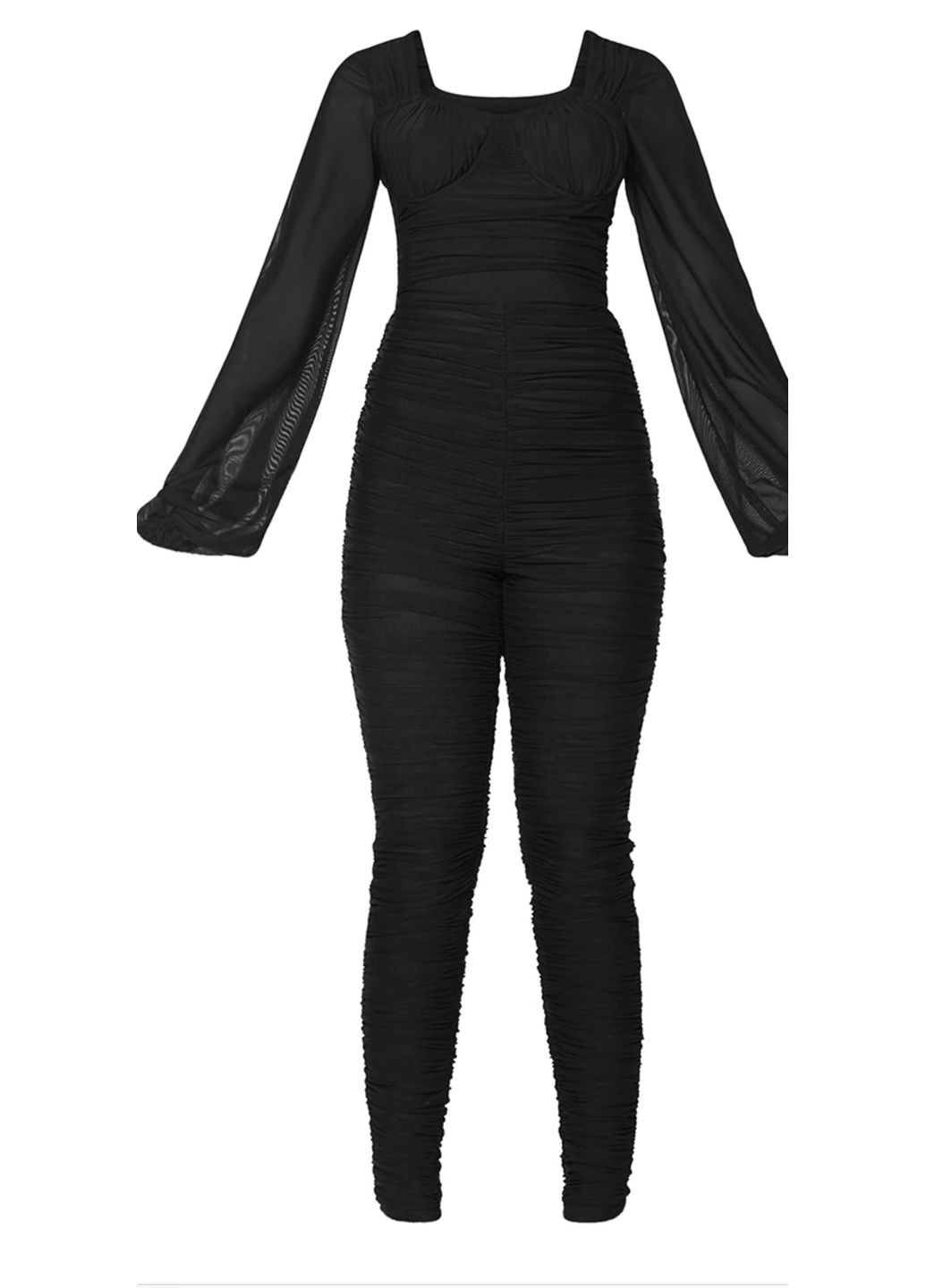 Комбинезон BTG-0098 PrettyLittleThing чёрный