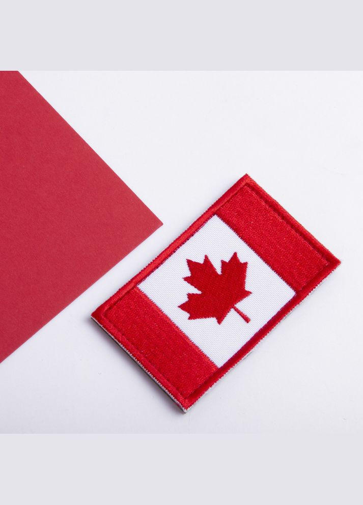 Набор шевронов 2 шт. с липучкой Флаг Канады 5х8 см IDEIA (275871114)
