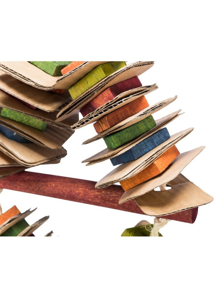 Игрушка для птиц канат дерево картон 18*35см Trixie (367582391)