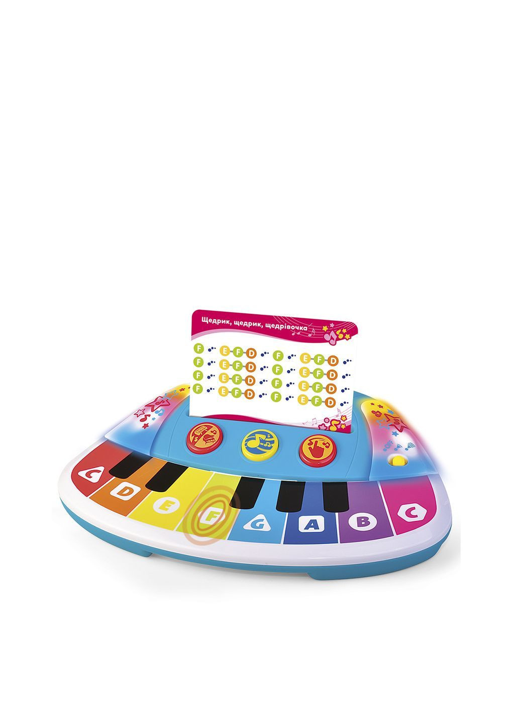 Піаніно – КОЛЬОРОВІ НОТКИ колір різнокольоровий ЦБ-00288934 KIDDI SMART (370372915)