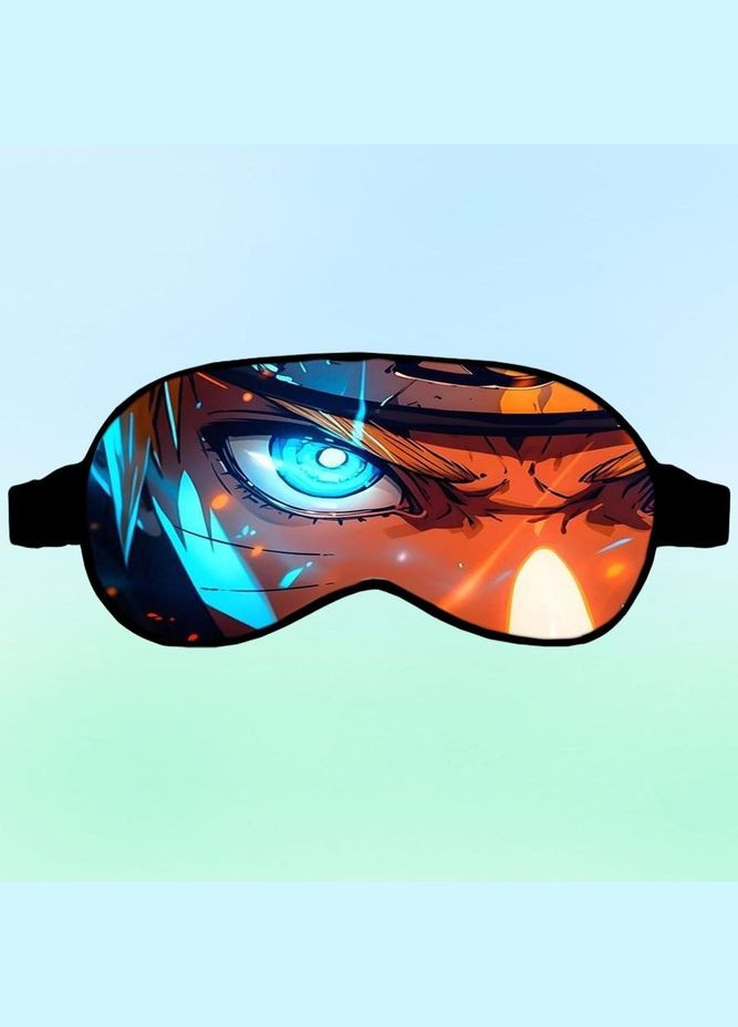Маска для сну Аніме Наруто #0026 чорна No Brand (315046687)