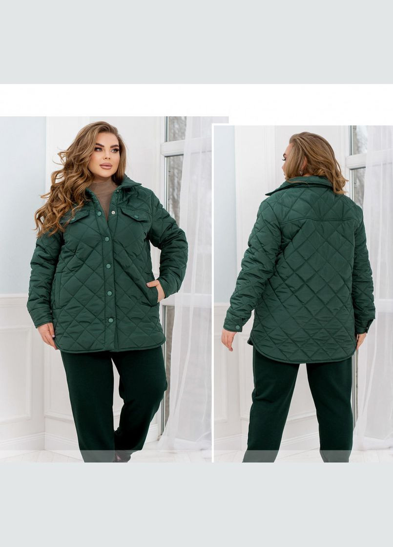 Зеленая демисезонная куртка Liton