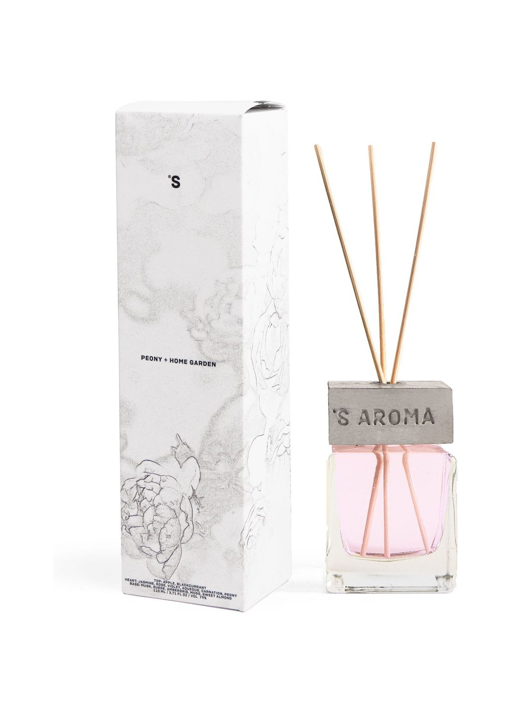 Аромат для дому Півонія та домашній сад, 100 мл Sister's Aroma 4820227782826 (349226372)