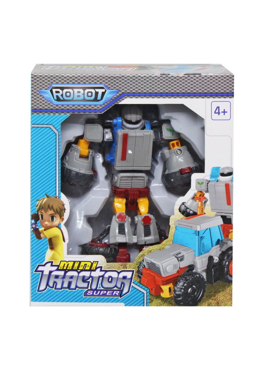 Трансформер "Робот-трактор" (сірий) MIC (289844267)