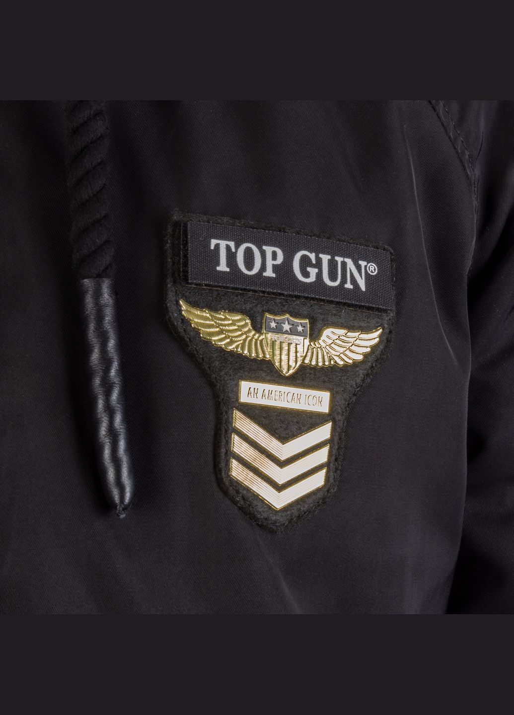 Куртка демісезонна Sturm Flight Jacket Top Gun The Flying Legend Black Mil-Tec (315821908)