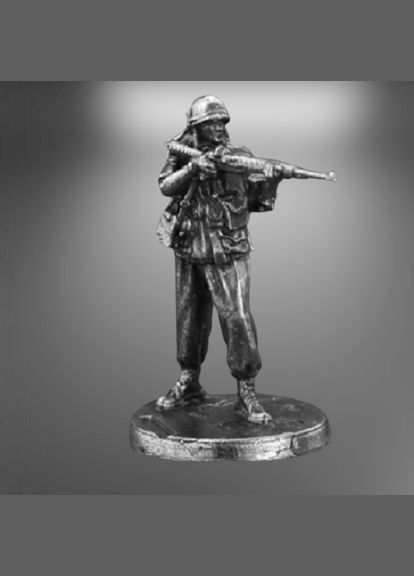 Мініатюрна настільна фігурка у формі солдата зі зброєю No Brand (292260651)