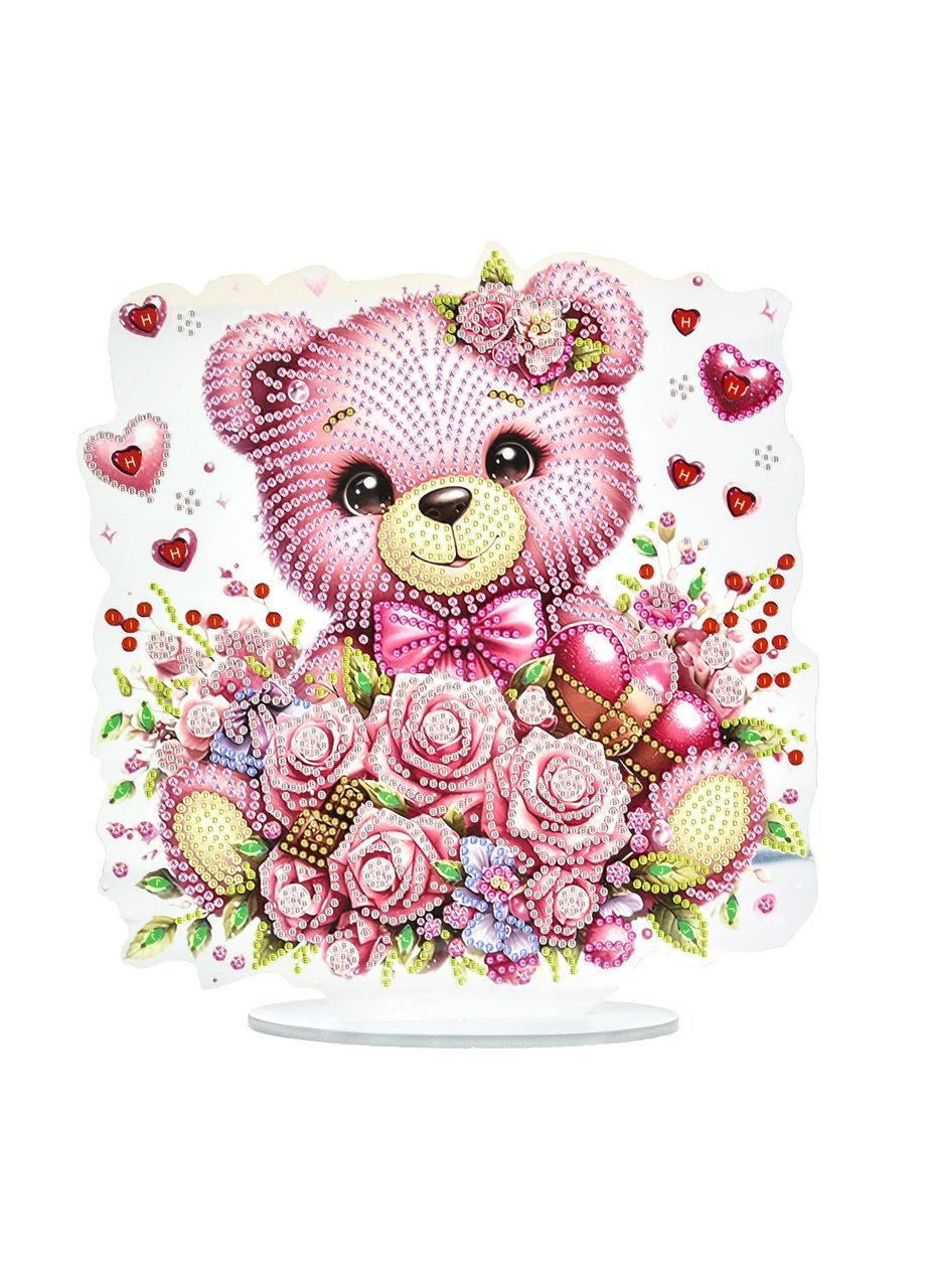 Алмазная мозаика для детей 6+ Нежная мышка ПРЕМИУМ акриловая для дома см Strateg (362429317)