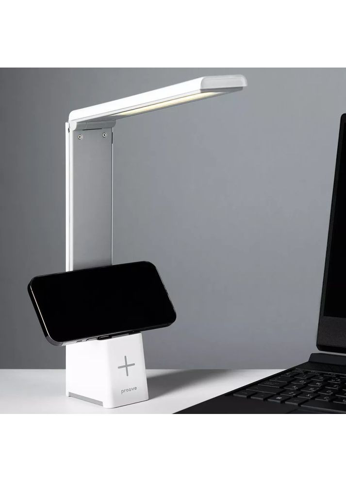 Настольная Led лампа 5W Type-C на аккумуляторе 1200 mAh Light Tower White Proove (350348988)