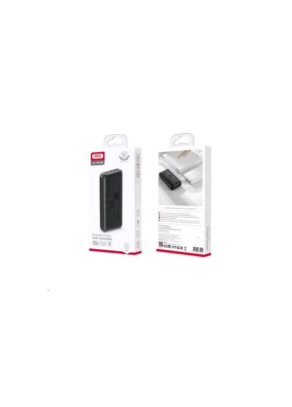 Внешний аккумулятор PR188 fast charge light display PD20W+QC22.5W 20000mAh Black XO (401873174)