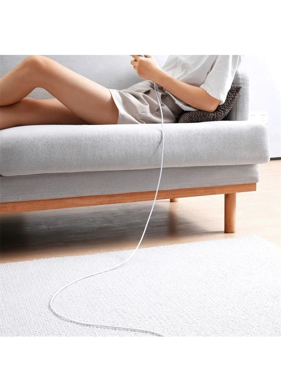 Кабель Data Cable USB to Type-C 100W 2m Moon White (P10320102214-03) Baseus Superior Series Fast Charging (383134291)