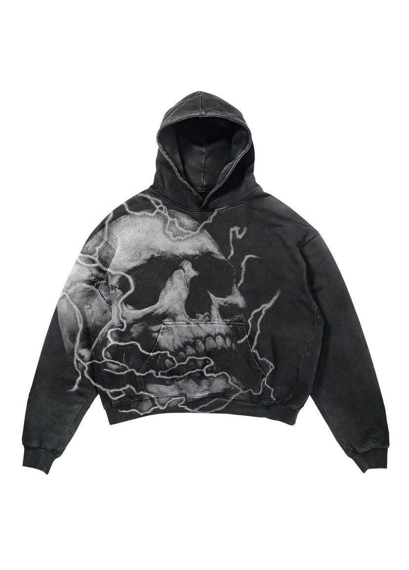 Худі, сіра толстовка для підлітка хлопчика 2765723053 розмір см Thrasher (365757313)