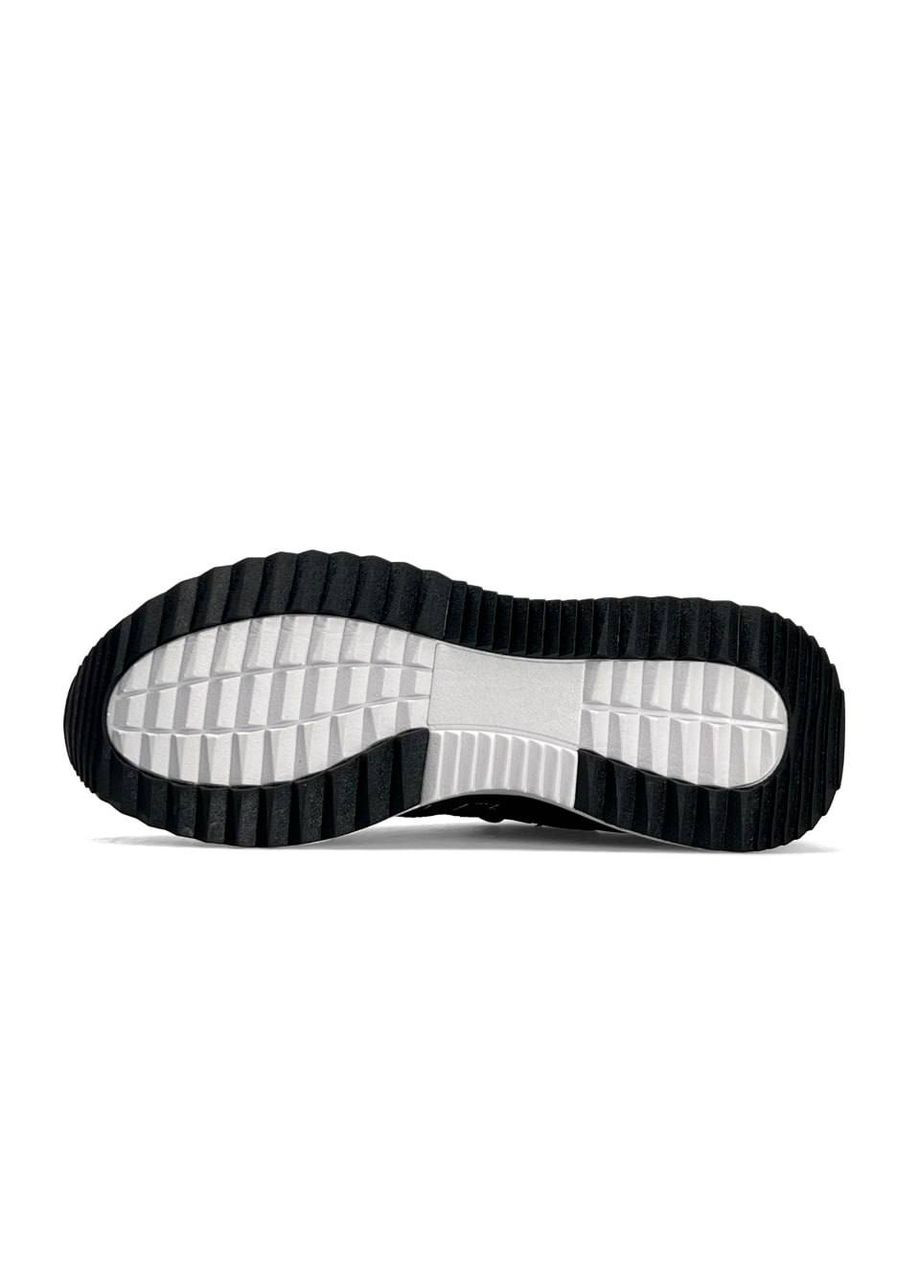 Черные летние кроссовки мужские adidas No Brand Climacool Black White