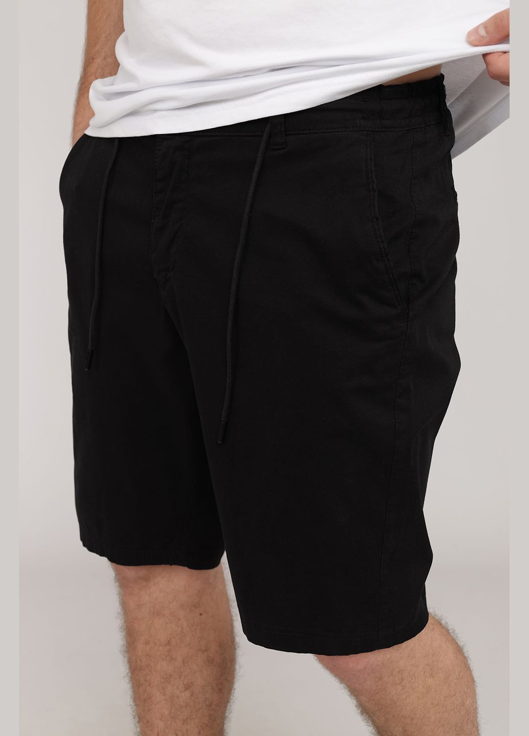 Шорты мужские цвет черный CB-00275638 BREMEN (334429487)