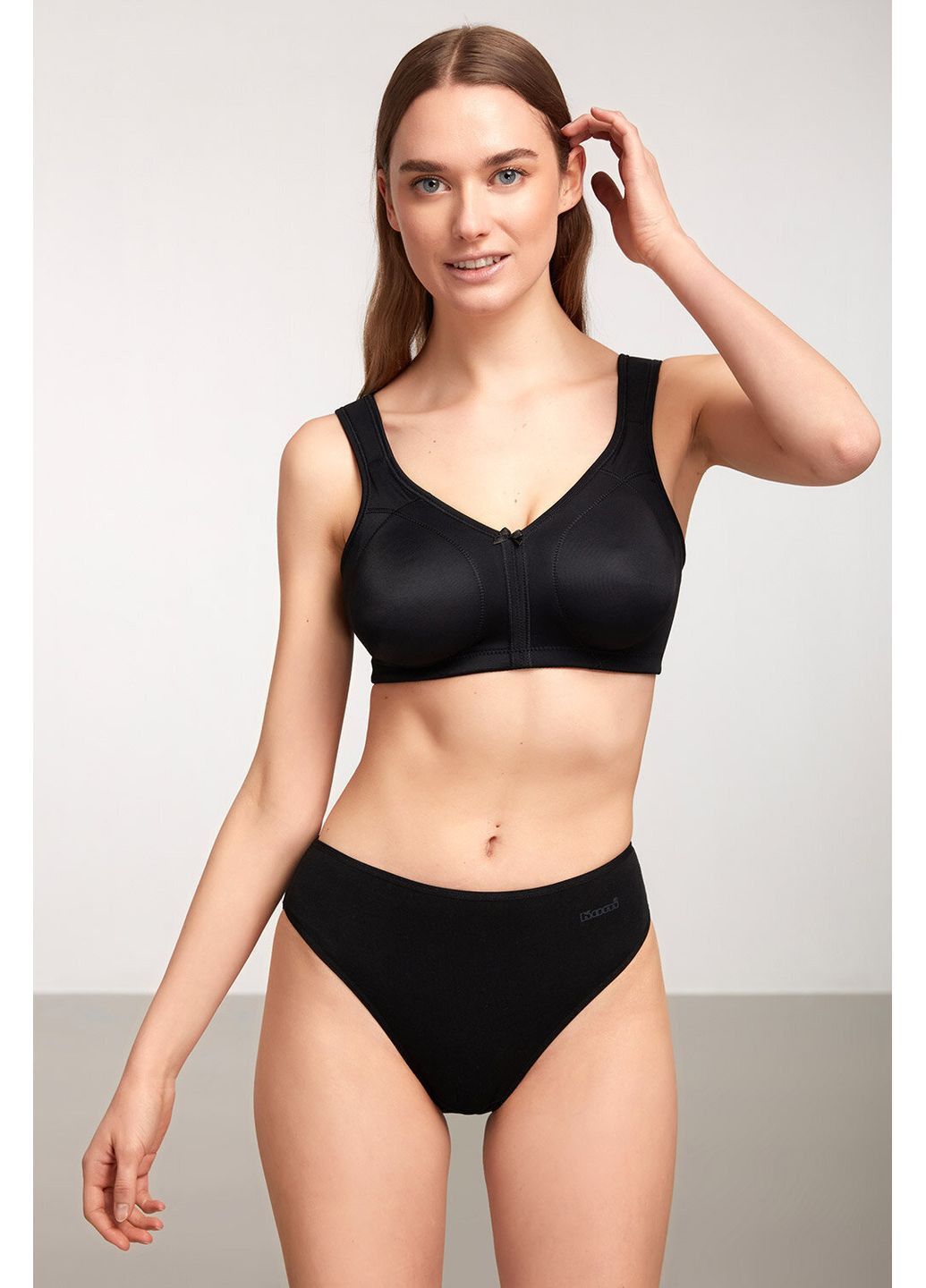 Чорний бюстгалтер, колір чорний, розмір 75 c Kom