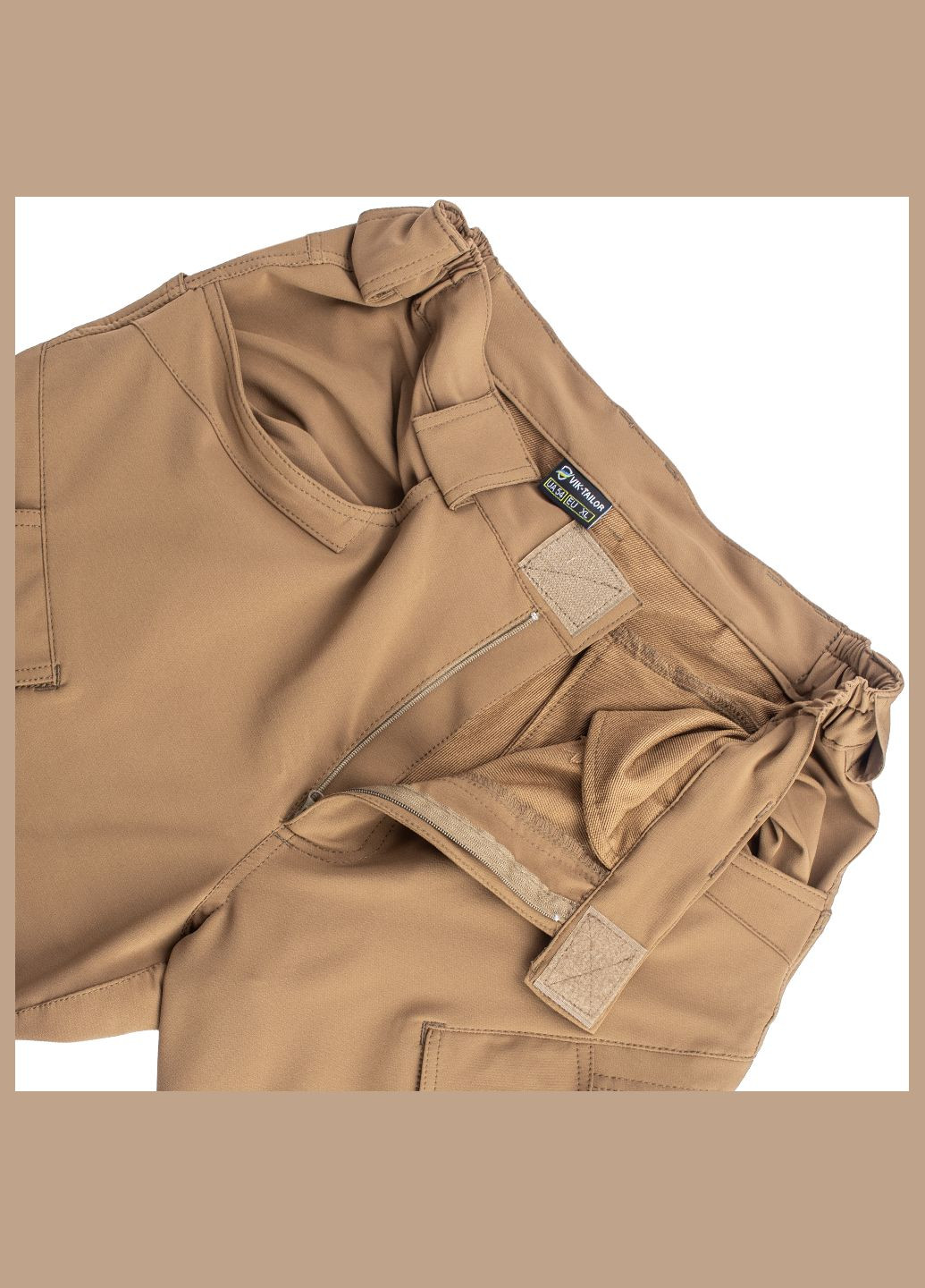 Штани тактичні Urban Стрейч, Coyote, 46 48 Vik-Tailor (315877856)