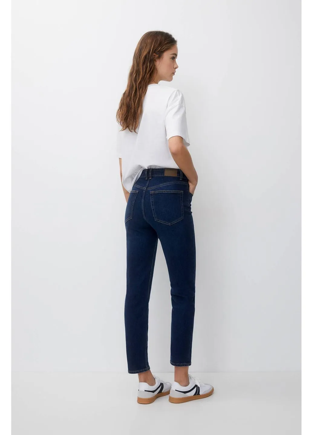 Джинси Skinny демісезон,темно-синій, Pull & Bear - (392314376)