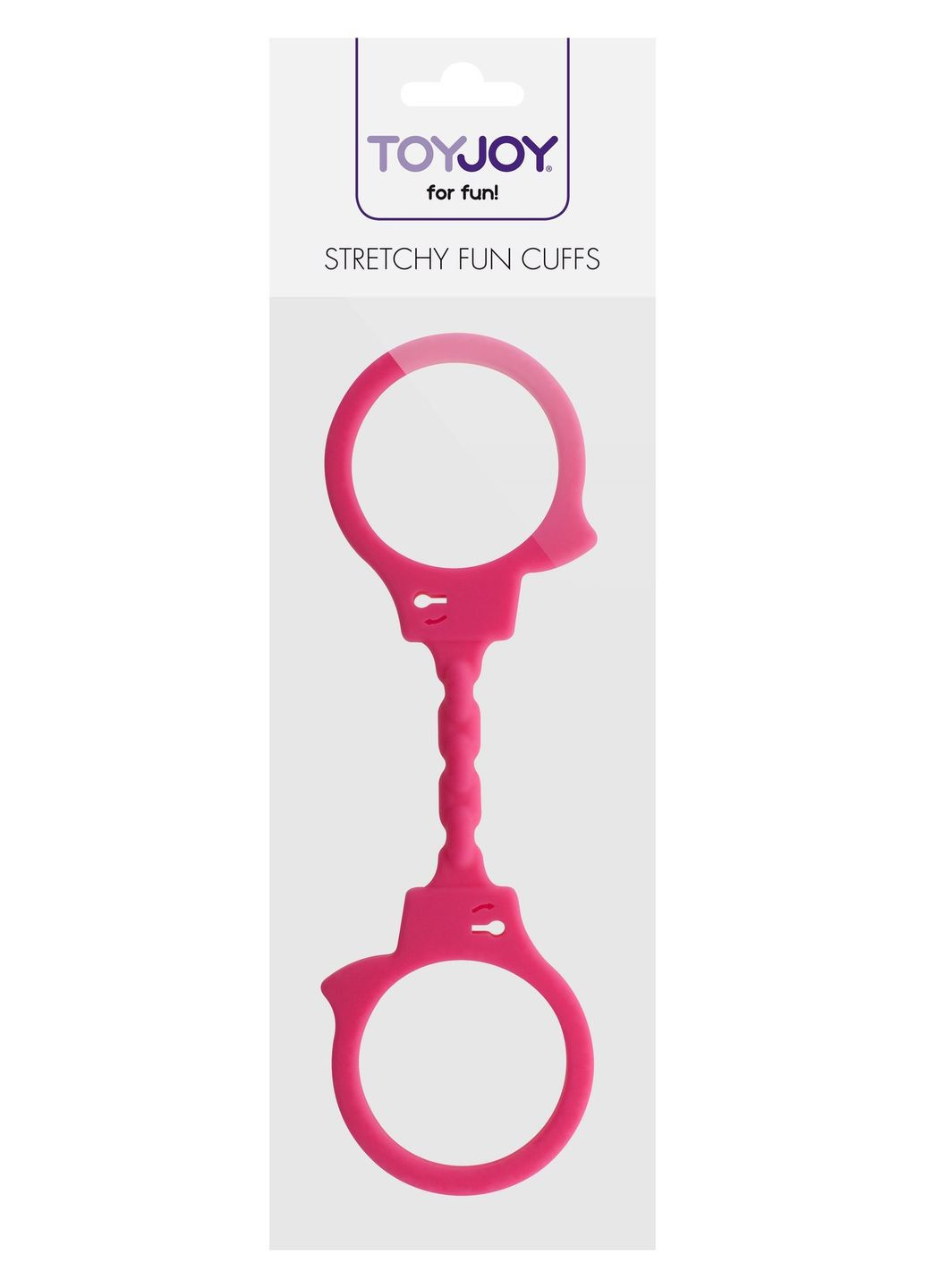 Наручники эластичные ToyJoy, силиконовые, розовые Toy Joy (297130319)