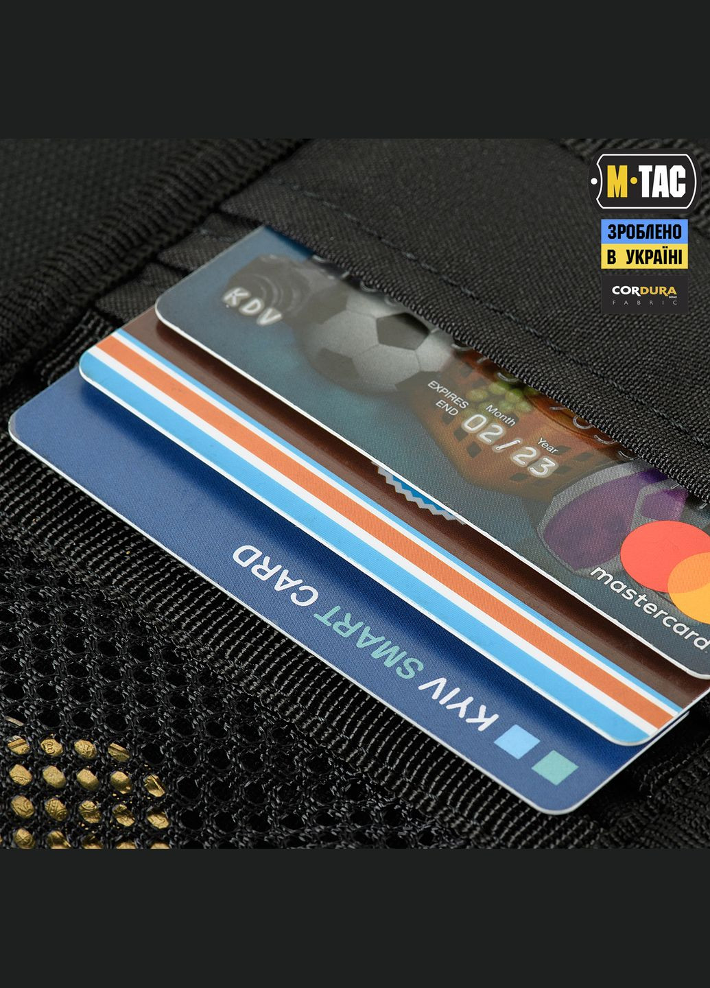 Гаманець з липучкою Elite Gen.II Black M-TAC (303136746)